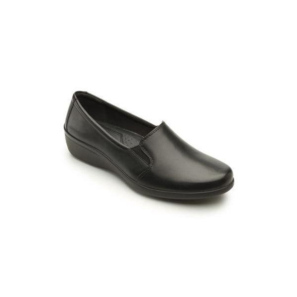 FLEXI-18113 WOMEN LOAFER SERVICE BLACK