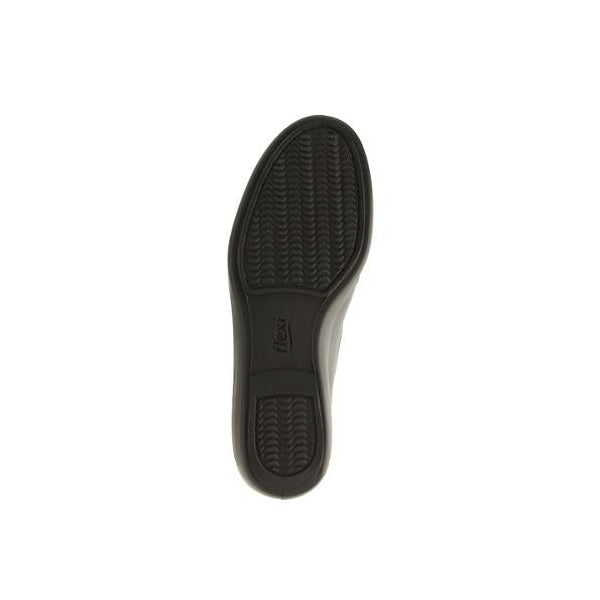 FLEXI-18113 WOMEN LOAFER SERVICE BLACK