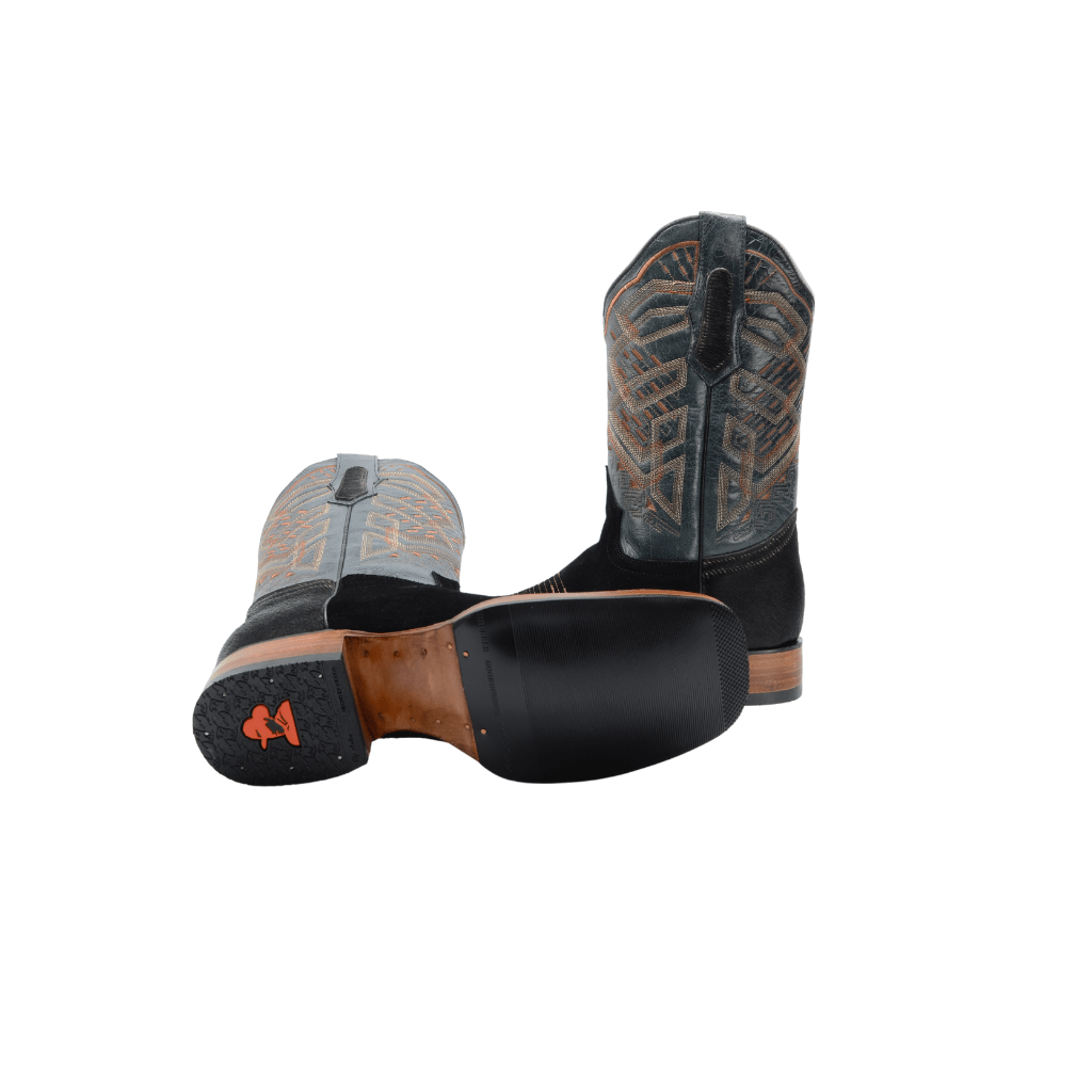 521 Black Rodeo Boots County (Width EE Wide- Half size less recommended)