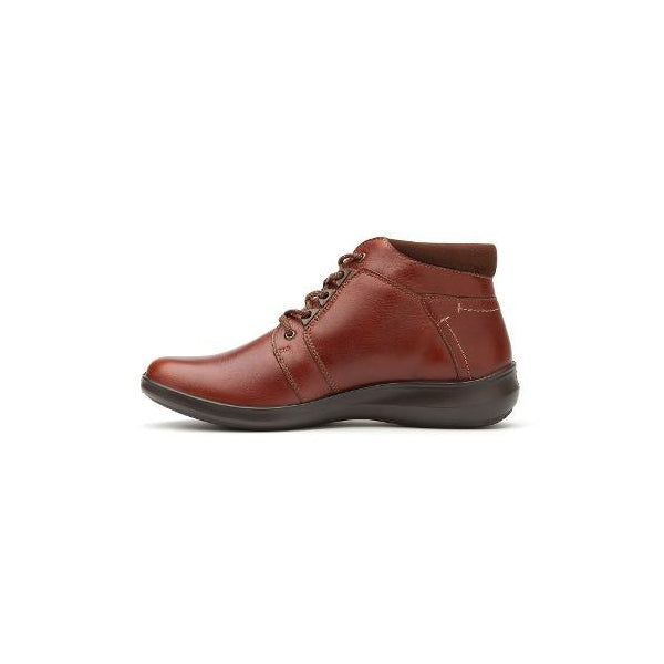 FLEXI-25911 WOMEN CASUAL NEEDLE BOOT DARK BROWN
