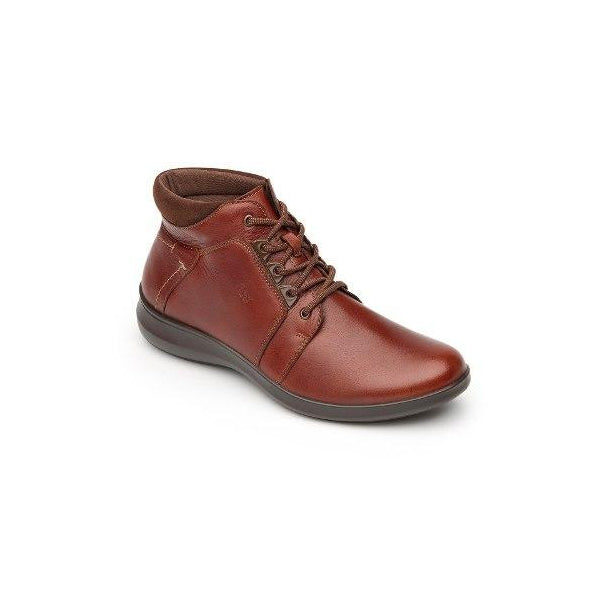 FLEXI-25911 WOMEN CASUAL NEEDLE BOOT DARK BROWN