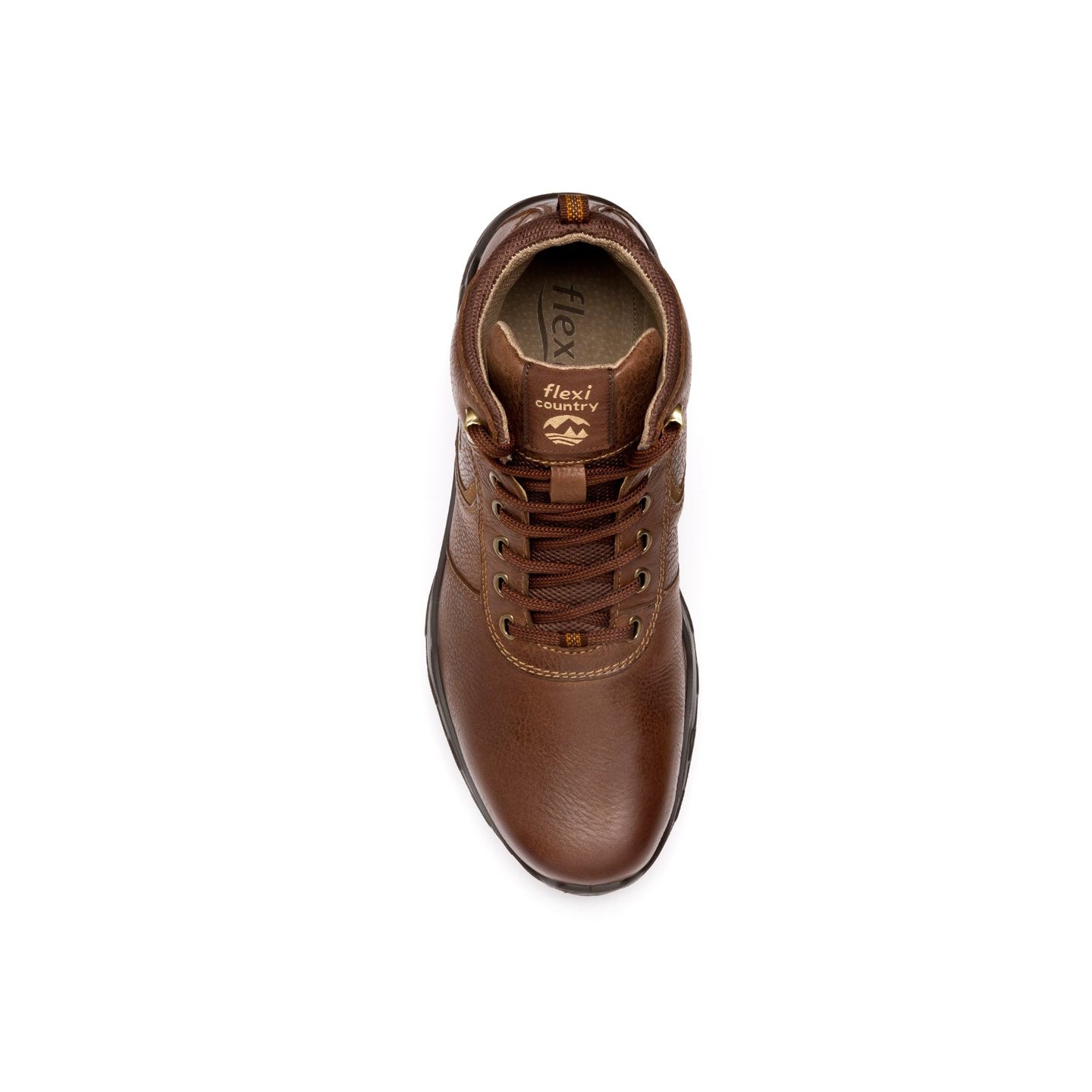 FLEXI-77802 MEN OUTDOOR BOOT CHOCOLATE