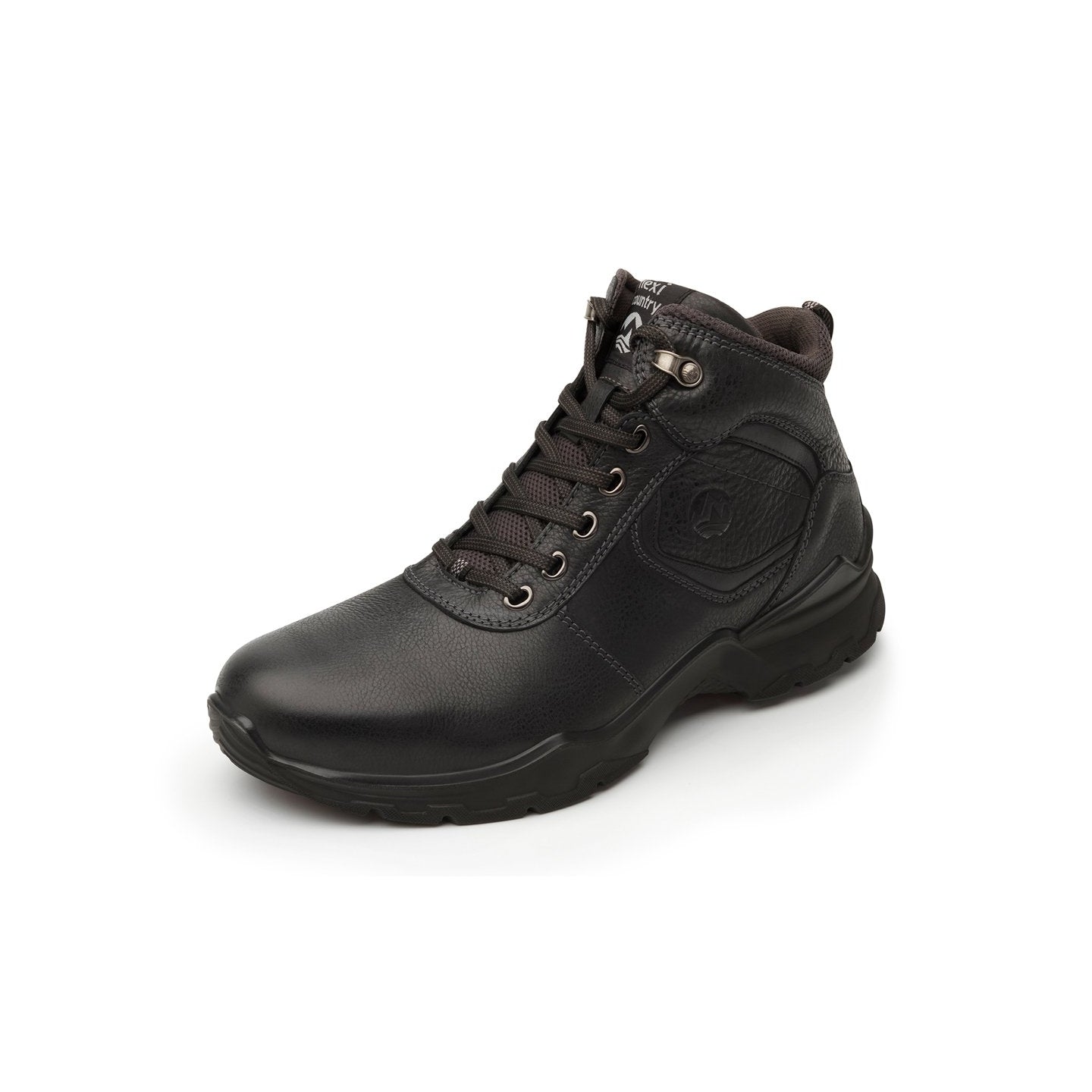 FLEXI-77802 MEN OUTDOOR BOOT BLACK