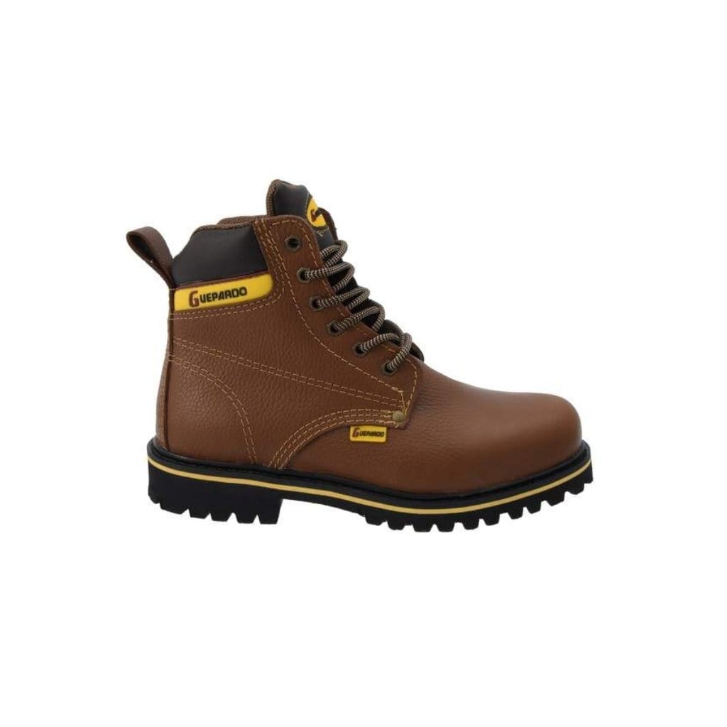 NDP-45 Brown Guepardo Short Boot Lace Up Tractor Sole