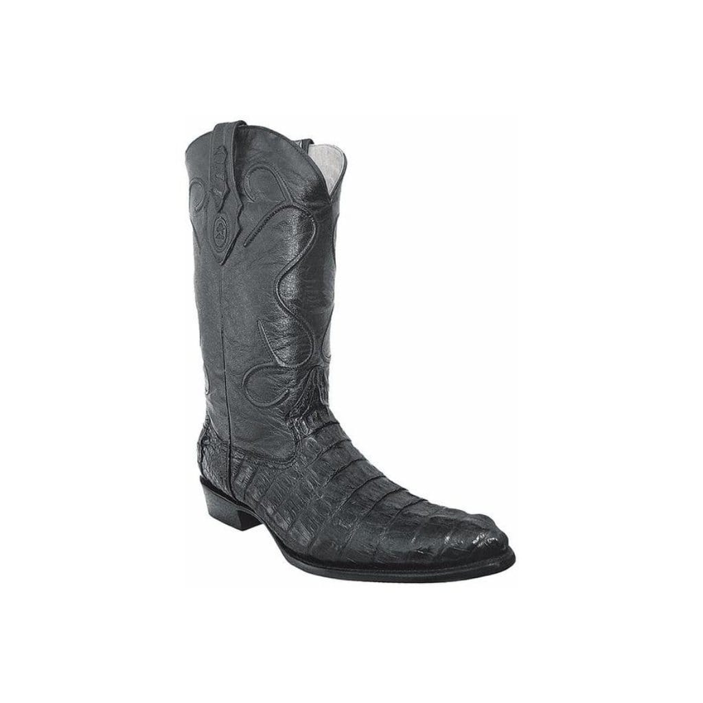 JB906 J Toe Caiman Original Boot Black