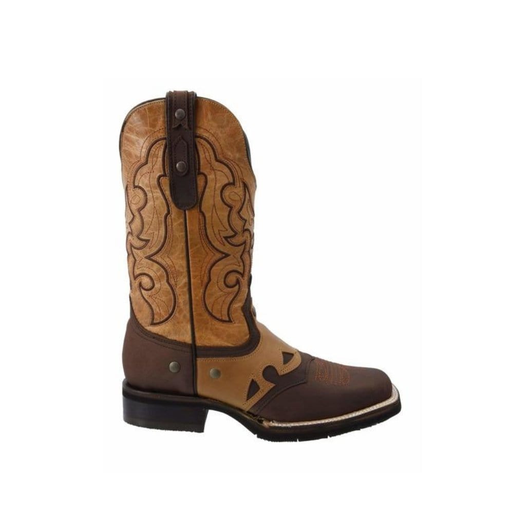 SG516 Rodeo Boot with Dark Brown / Honey Mask (WIDE EE LAST-HALF NUMBER LESS RECOMMENDED)