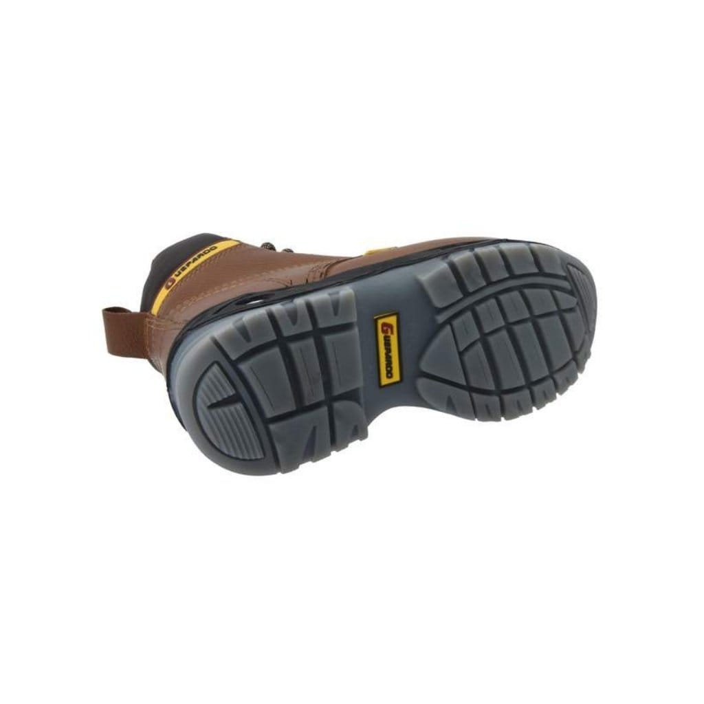 NDP-0503 GUEPARDO Botin de Trabajo Suela Poliuterano Cafe Steel Toe