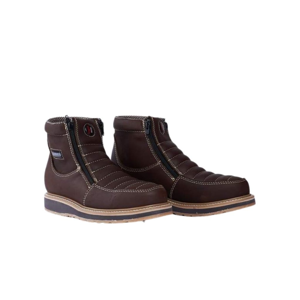 HM339 Short Boots Zipper, Double Density Brown