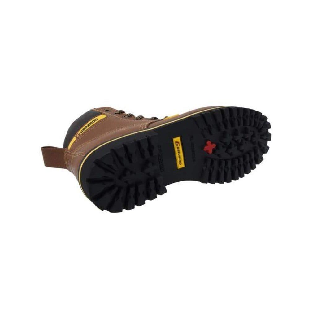 NDP-45 Brown Guepardo Short Boot Lace Up Tractor Sole