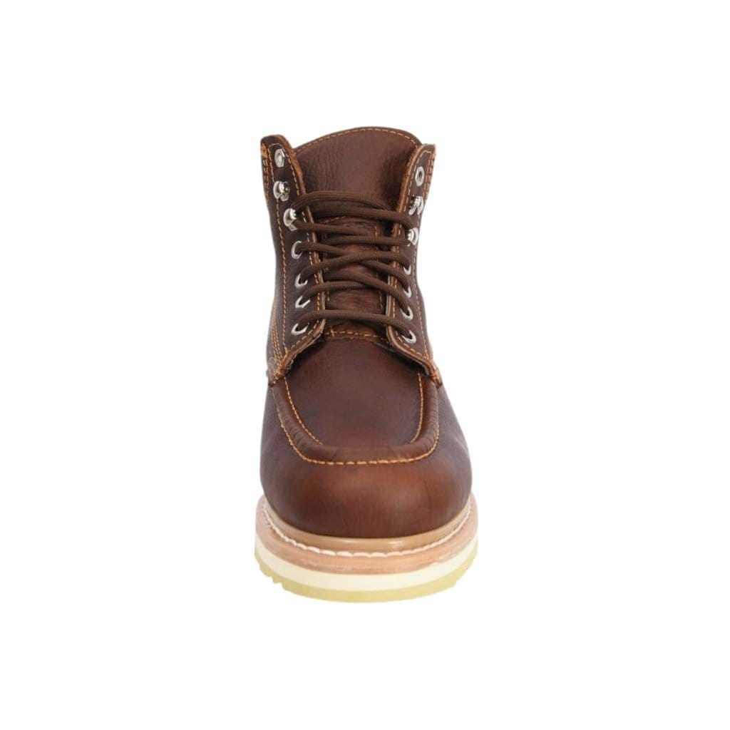 ACM613 Work Bootie Hammer Lace Up Zig-Zag Double Sole
