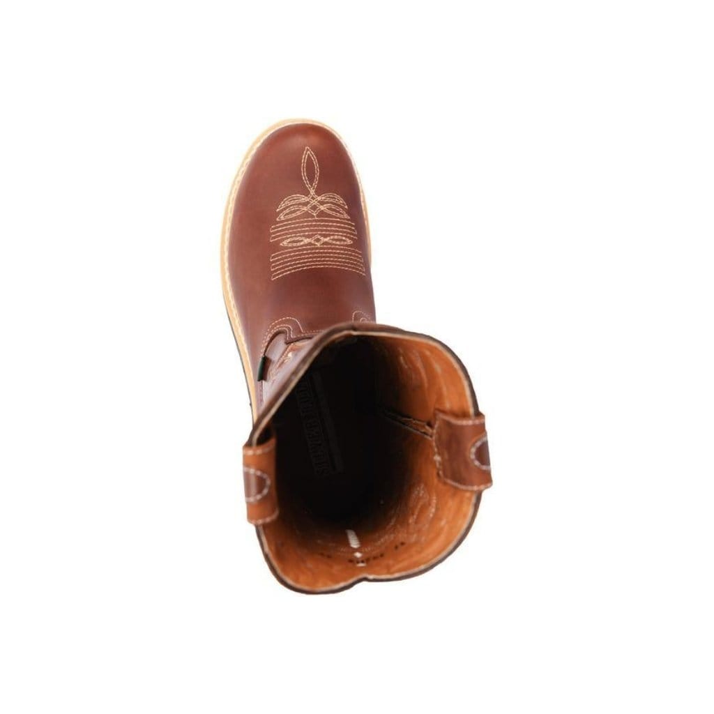 SB6010 Cobre Silver Bull Rodeo Work Boot (WIDE EE LAST-HALF NUMBER LESS RECOMMENDED)