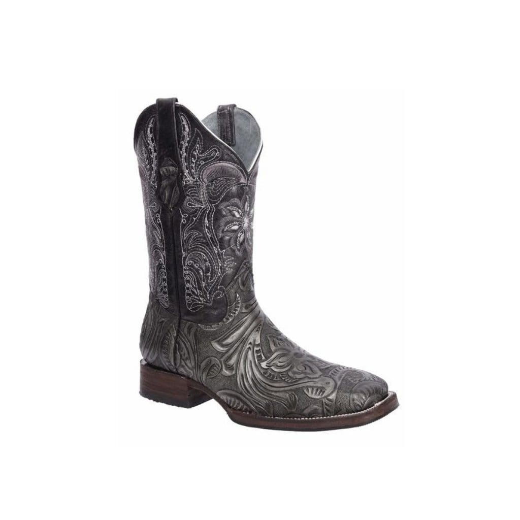 JB569 Black Rodeo Boots Sincelado (Width EE Wide- One size less recommended)
