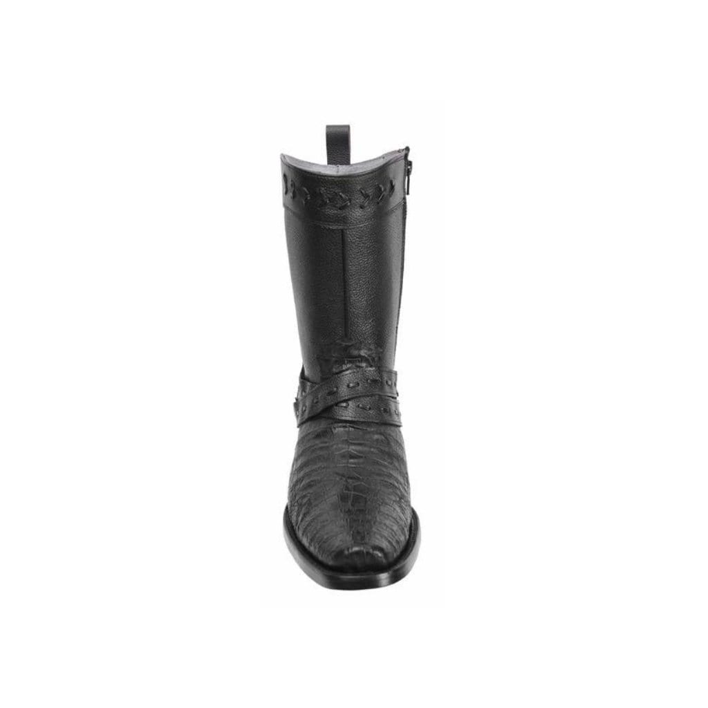 405 Caiman Casual Black Clone Boot (WIDE EE LAST-HALF NUMBER LESS IS RECOMMENDED)