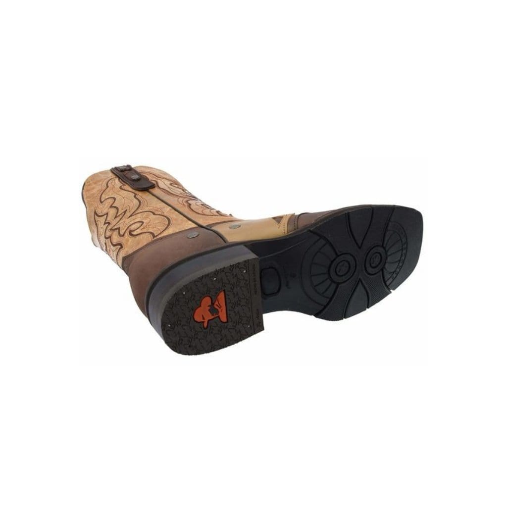 SG516 Rodeo Boot with Dark Brown / Honey Mask (WIDE EE LAST-HALF NUMBER LESS RECOMMENDED)