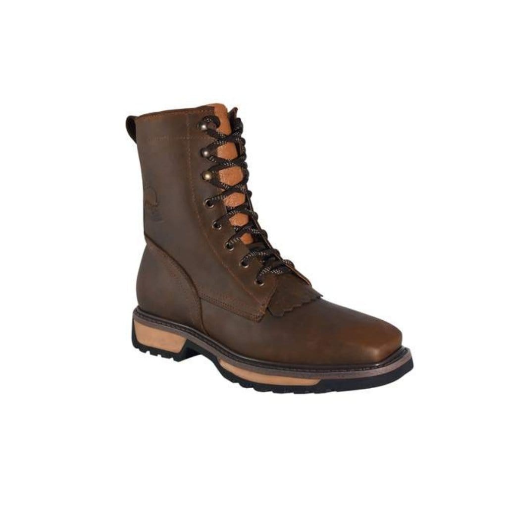 SB5050 SILVER BULL RODEO WORK BOOT PAPAYA( WIDTH WIDE EE -HALF NUMBER LESS RECOMMENDED)