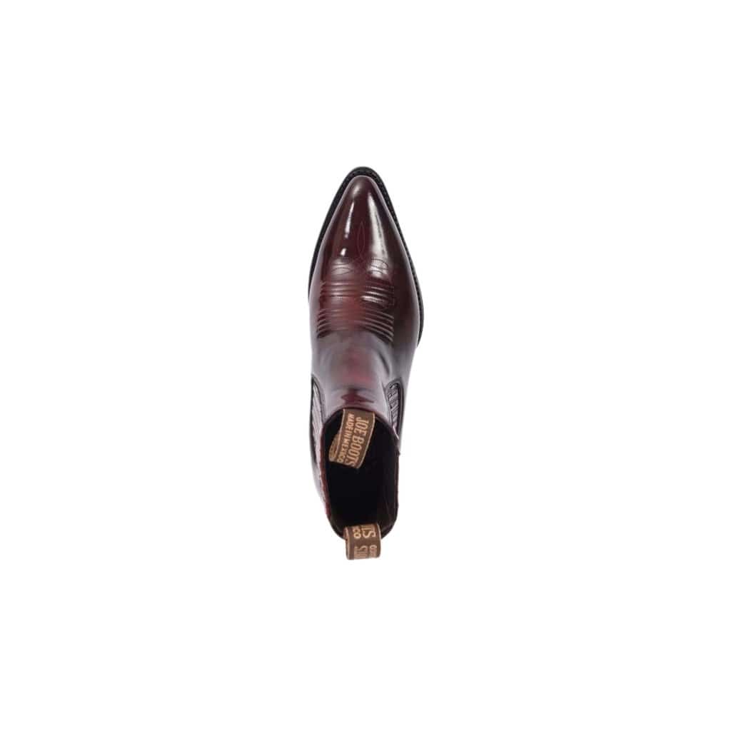 JB100C Camaleon Wine J Toe Cowboy Boot
