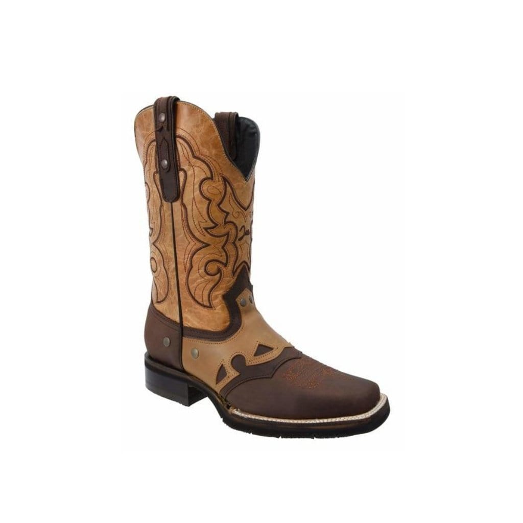 SG516 Rodeo Boot with Dark Brown / Honey Mask (WIDE EE LAST-HALF NUMBER LESS RECOMMENDED)