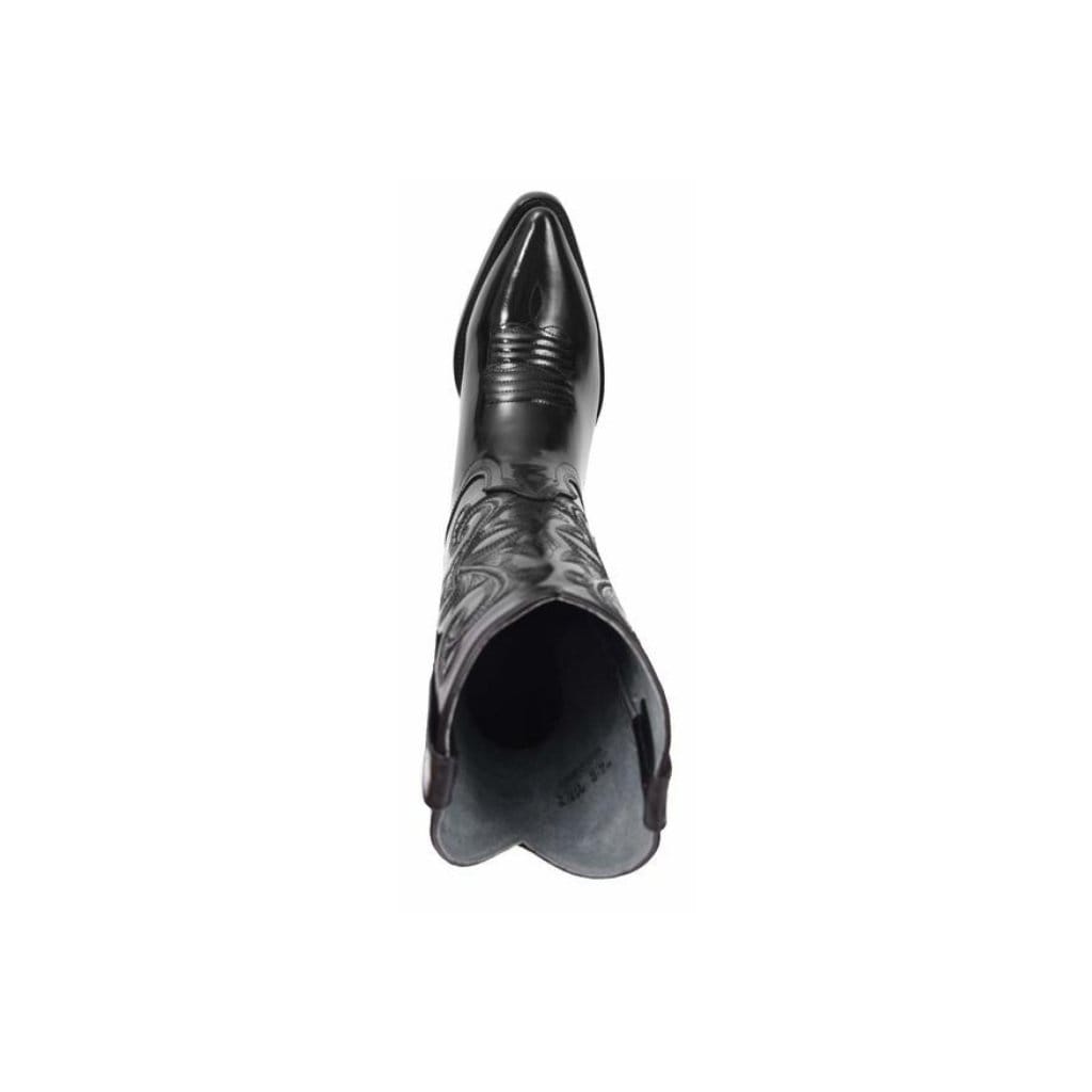 900C Black J Toe Leather Camaleon Print
