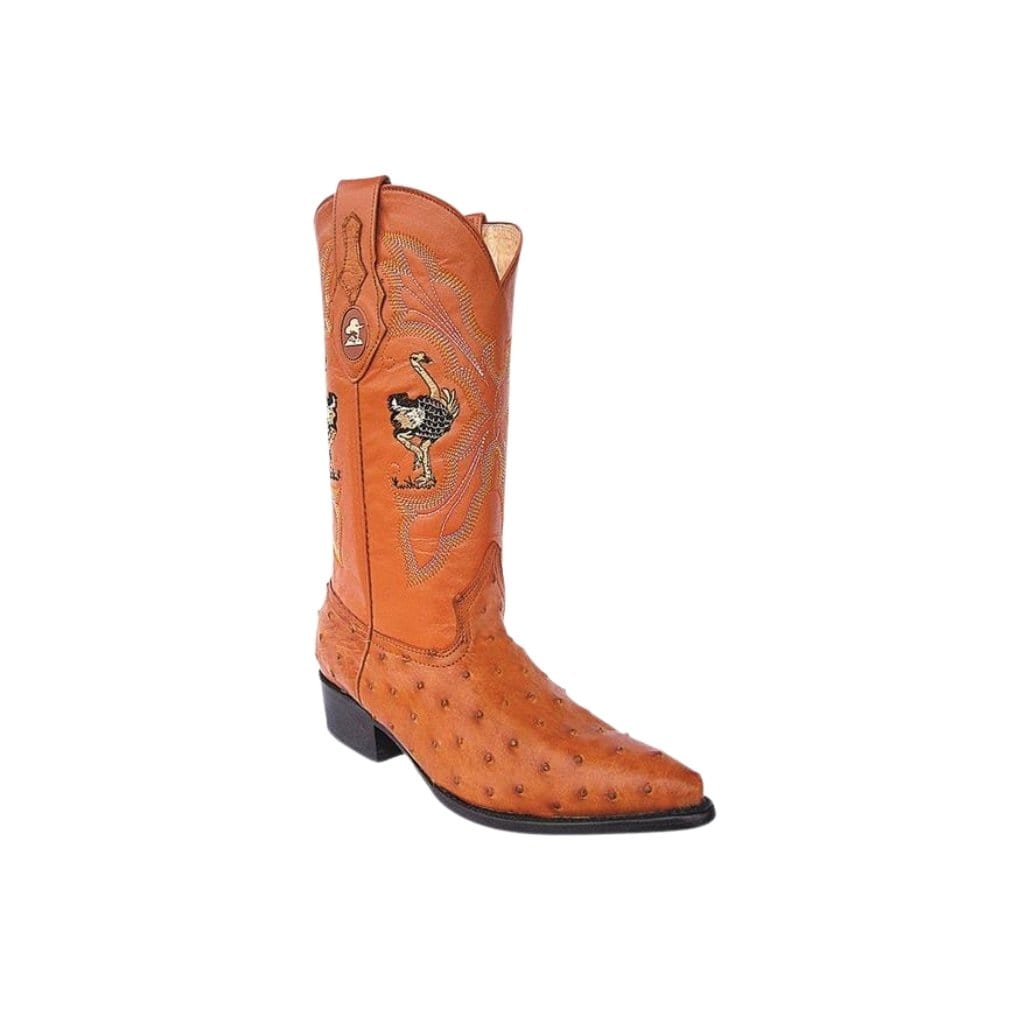 JB903 J Toe Boot Ostrich Original Shedron