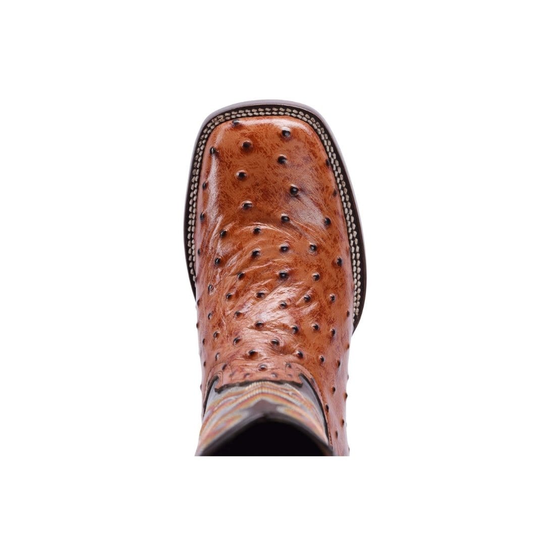BD701 Rodeo Boot Ostrich Clone Chedron