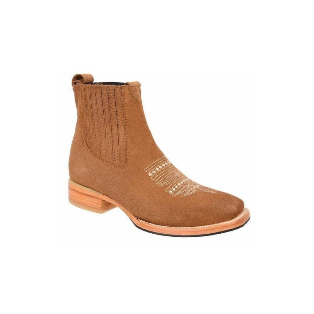 JB723 Short Boot Nobuck Gold / WIDE EE LAST-ONE NUMBER LESS RECOMMENDED