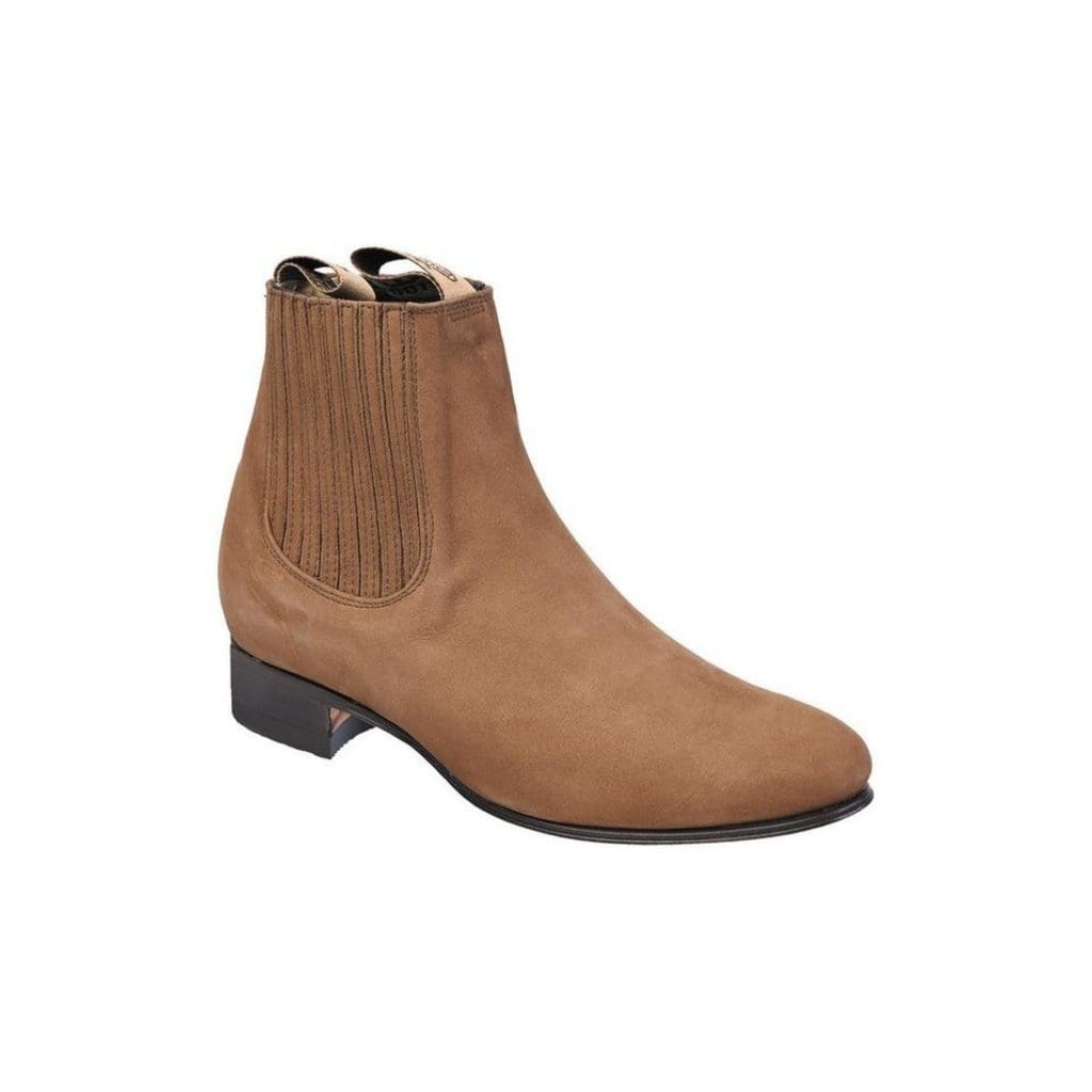 JB201 Charro Short Boots Nobuck Cinnamon