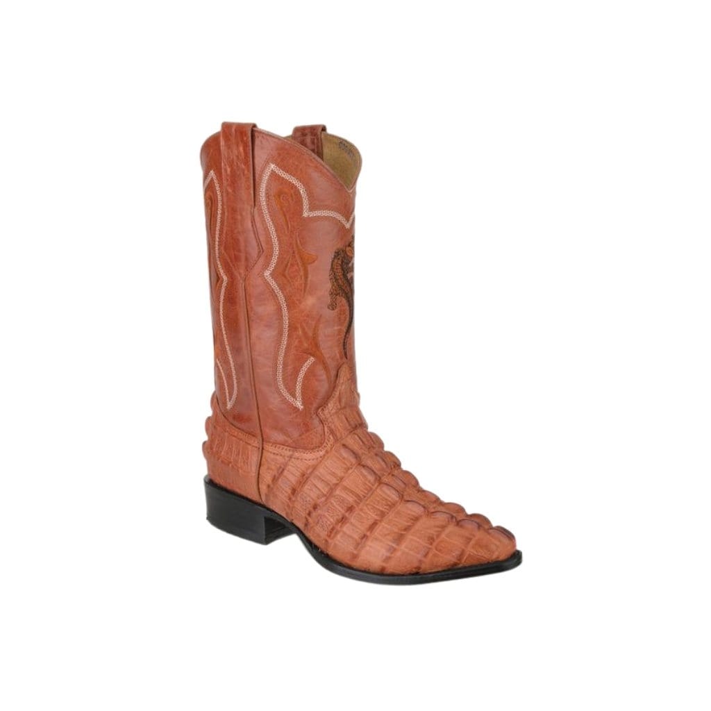 JB904 J Toe Cocodrile Print Leather Shedron
