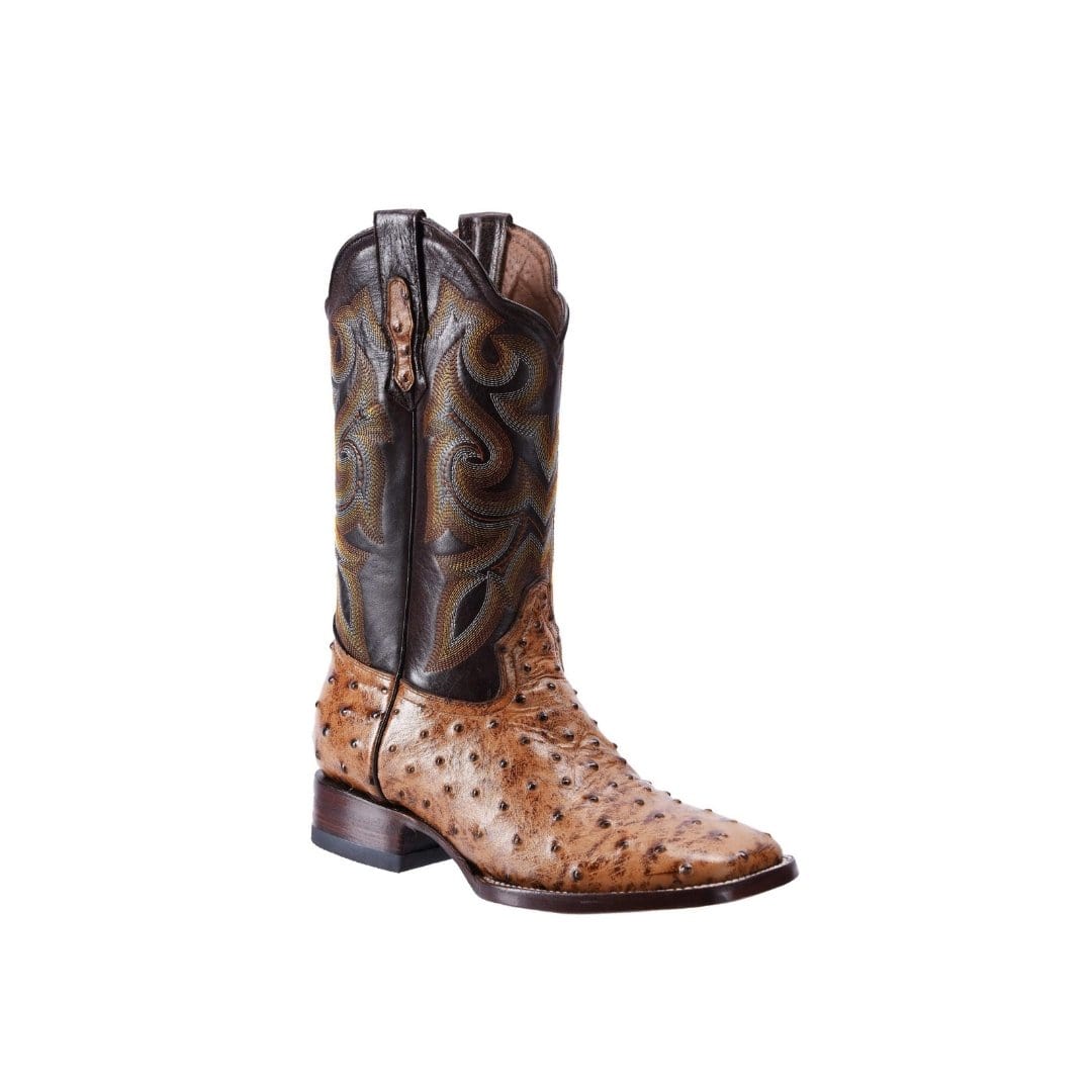 BD701 Rodeo Boot Ostrich Clone Oryx