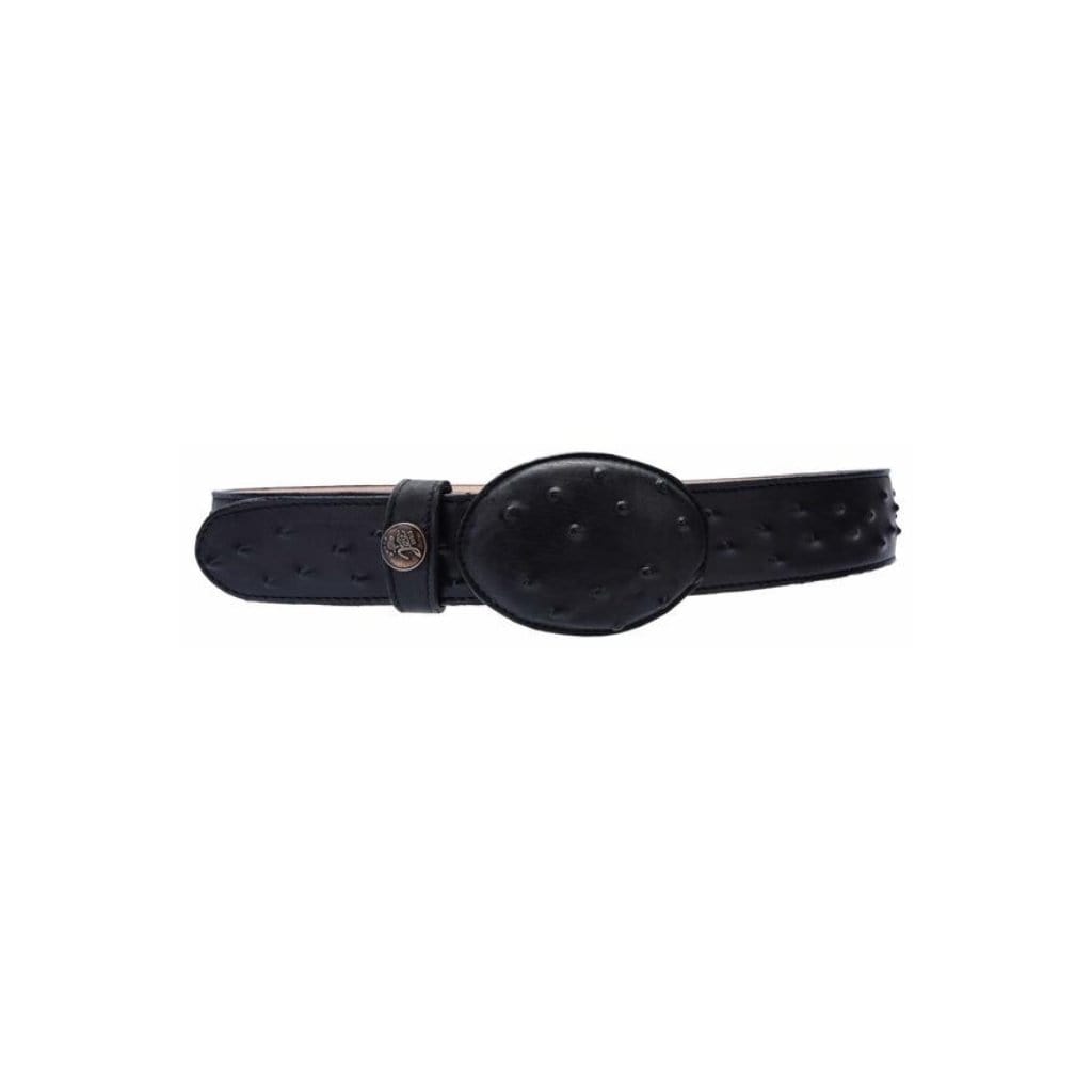 Style 004 CINTO AVESTRUZ GRABADO VAQUERO