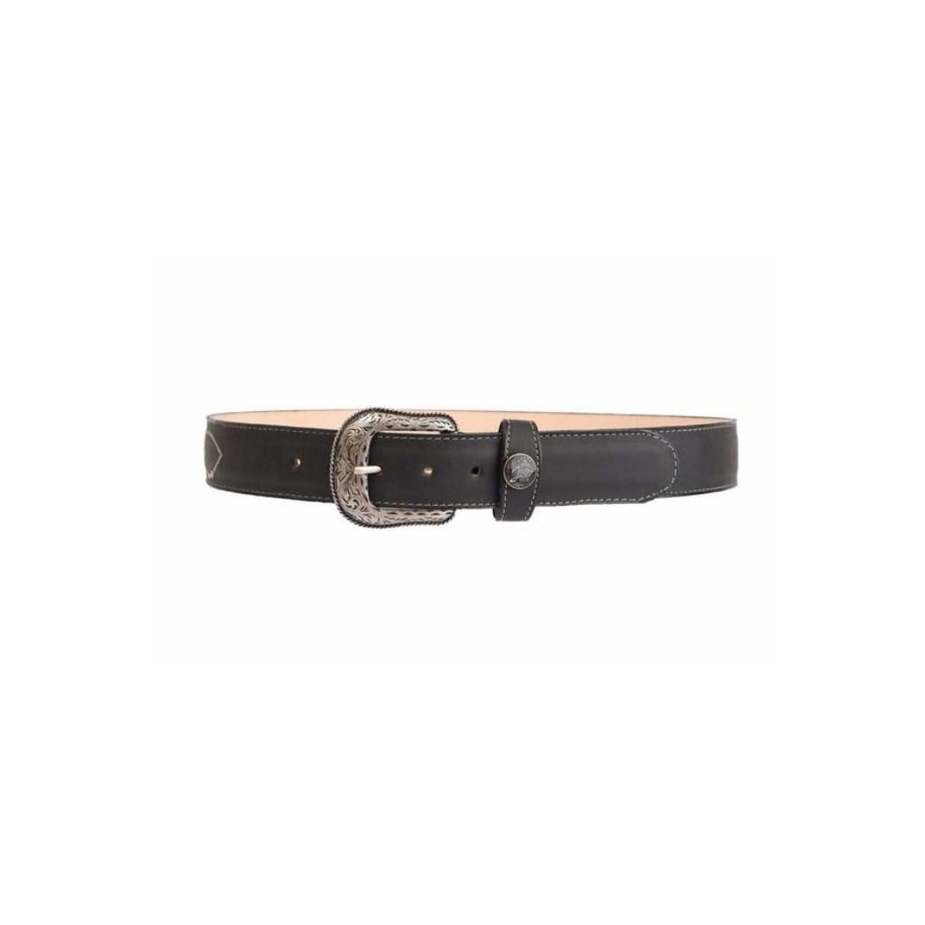 014 Rodeo Zig-Zag Belt Black