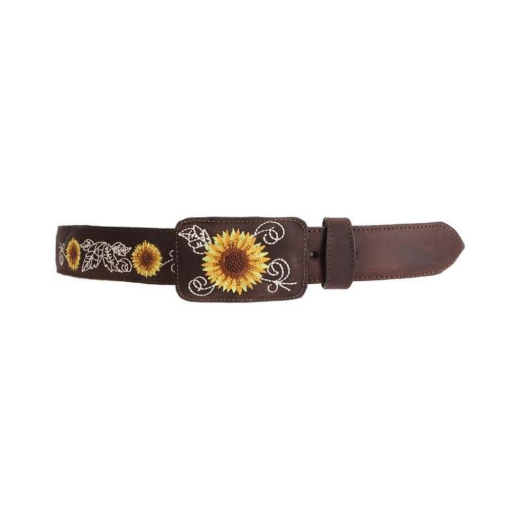 JB15-05 Chocolate Sunflower Women Belt | Cinturones para Mujer | Joe Boots ArlesShoes JB15-05 Chocolate Sunflower Women Belt | Cinturones para Mujer | Joe Boots ArlesShoes