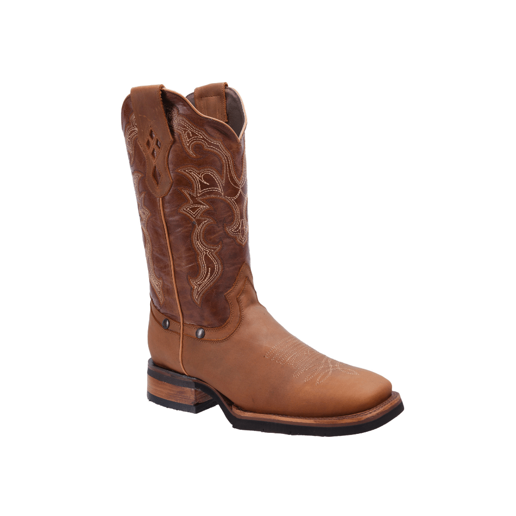 JB822 Rodeo Boot Tan Rubber Sole