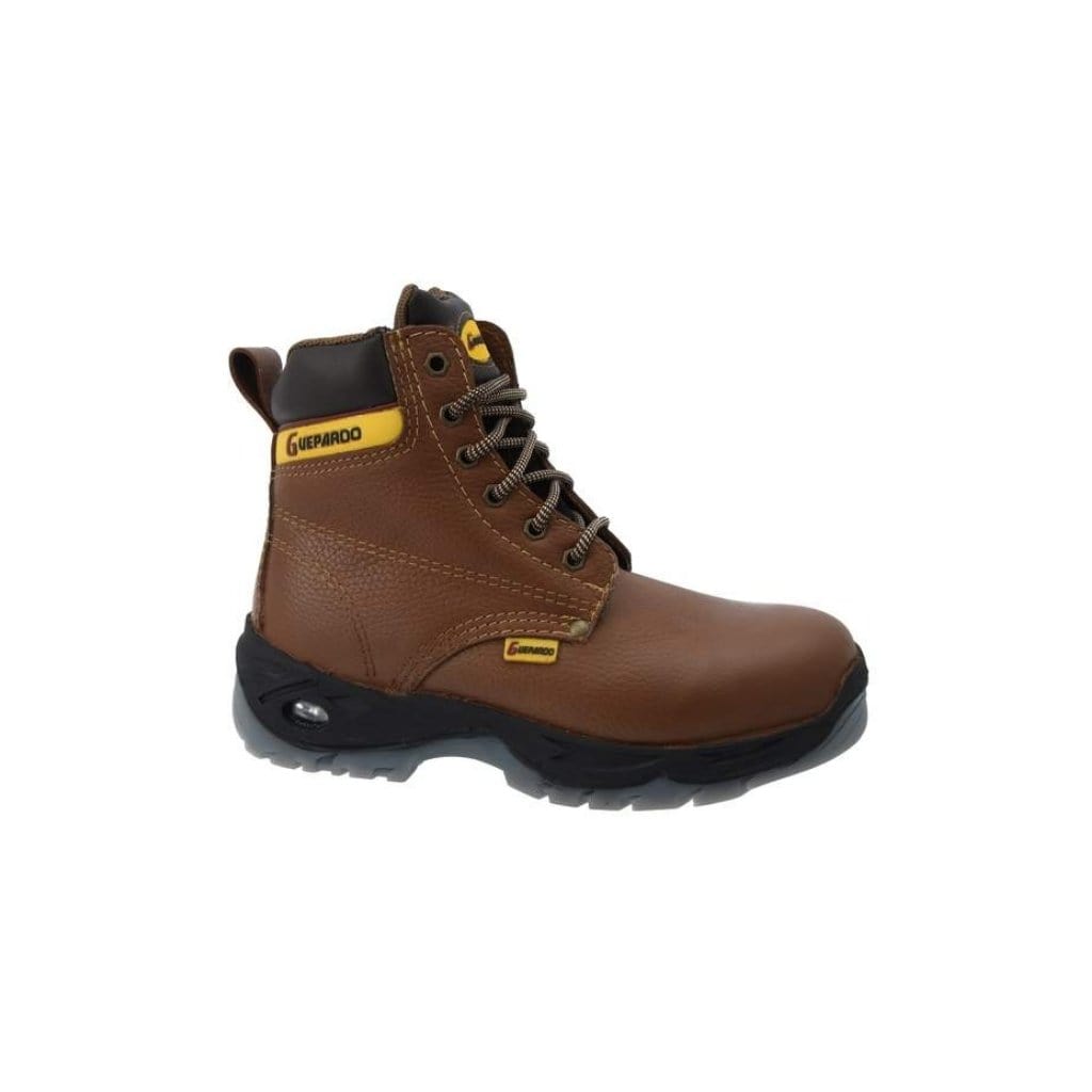 NDP-1944 Brown Guepardo Short Work Boots Polyurethane Sole