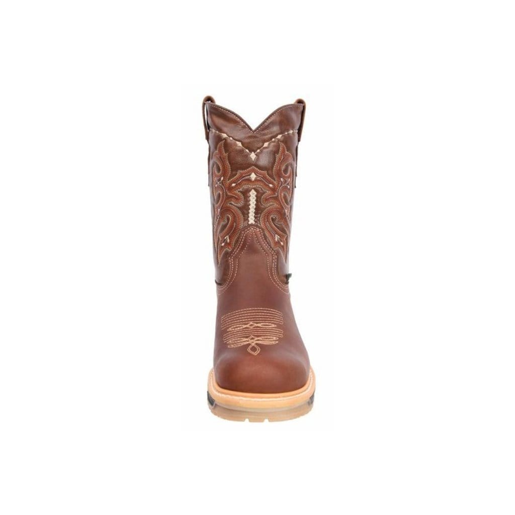 SB6010 Cobre Silver Bull Rodeo Work Boot (WIDE EE LAST-HALF NUMBER LESS RECOMMENDED)