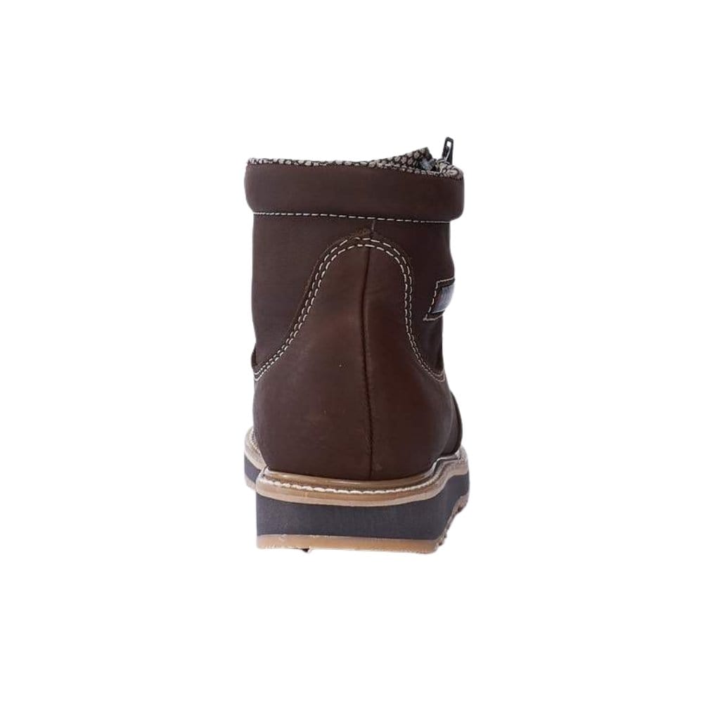 HM339 Short Boots Zipper, Double Density Brown