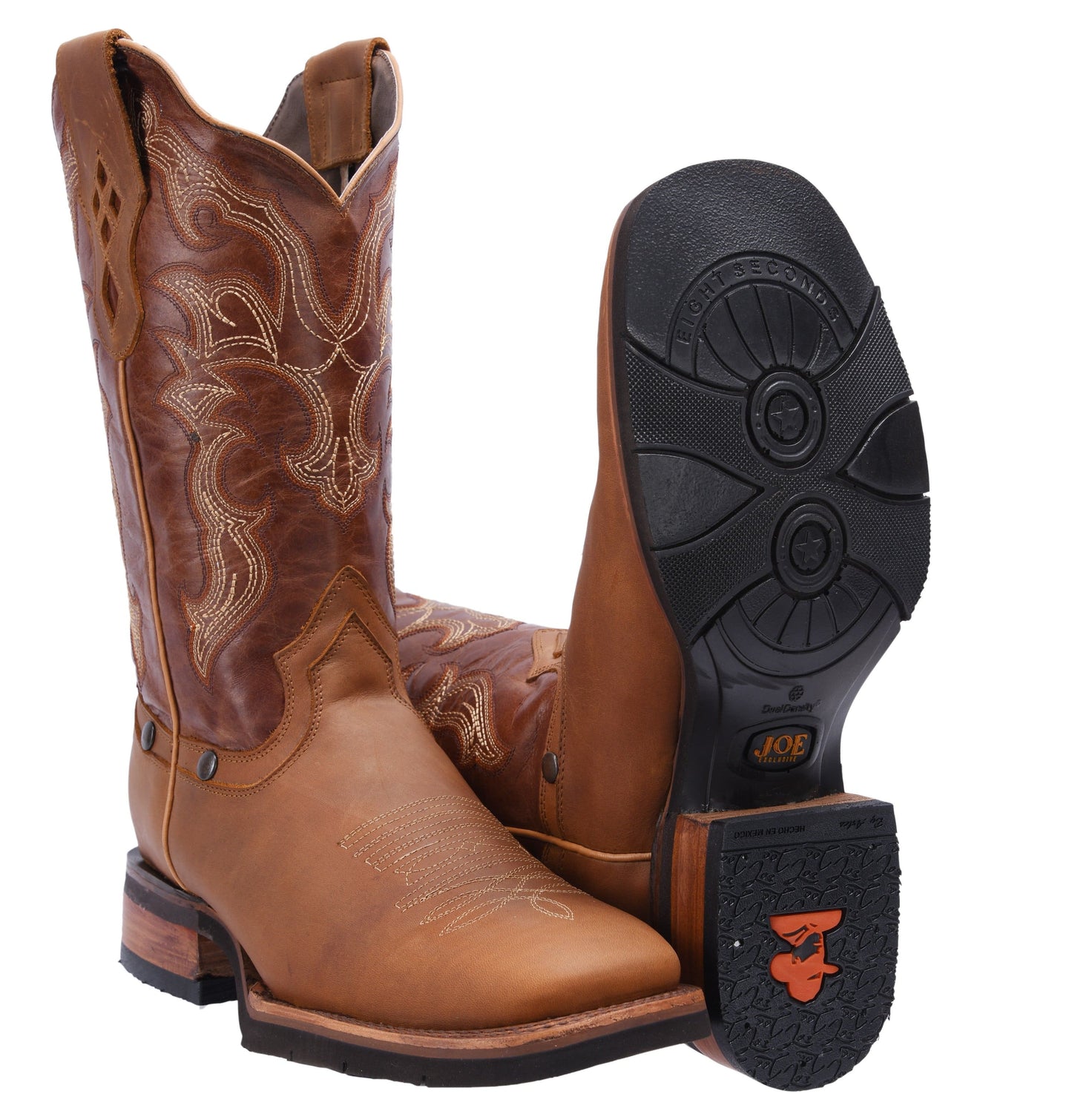 JB822 Rodeo Boot Tan Rubber Sole