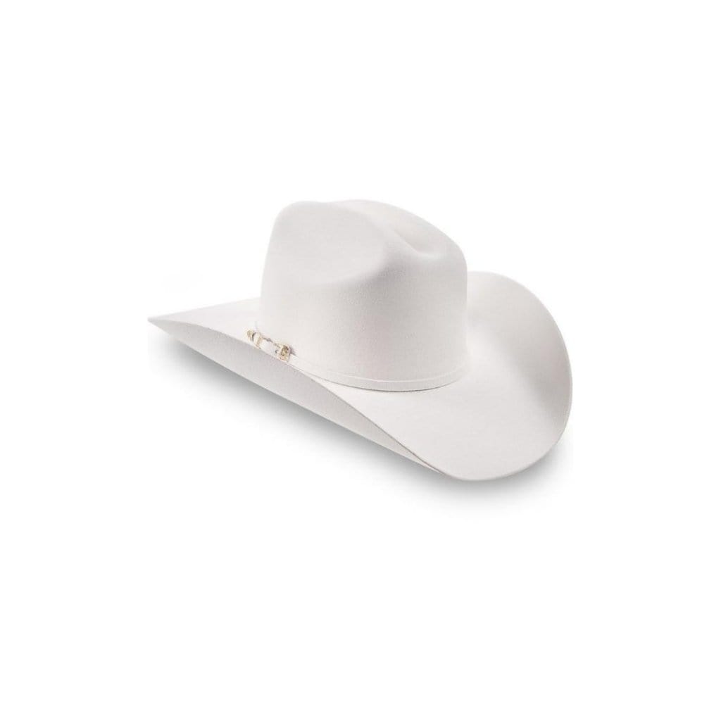 T100X Texana 25% Wool, 75% Fur-White