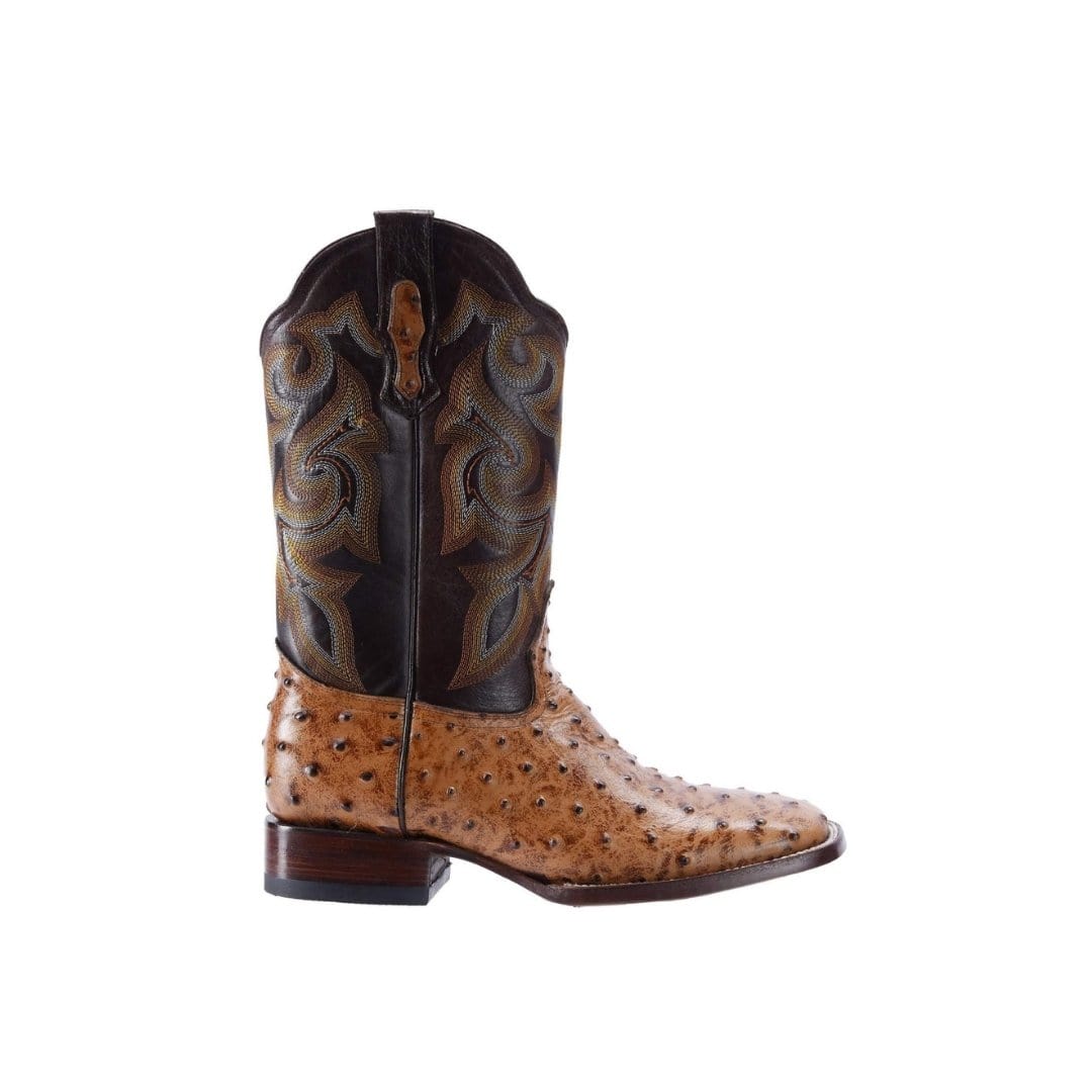 BD701 Rodeo Boot Ostrich Clone Oryx