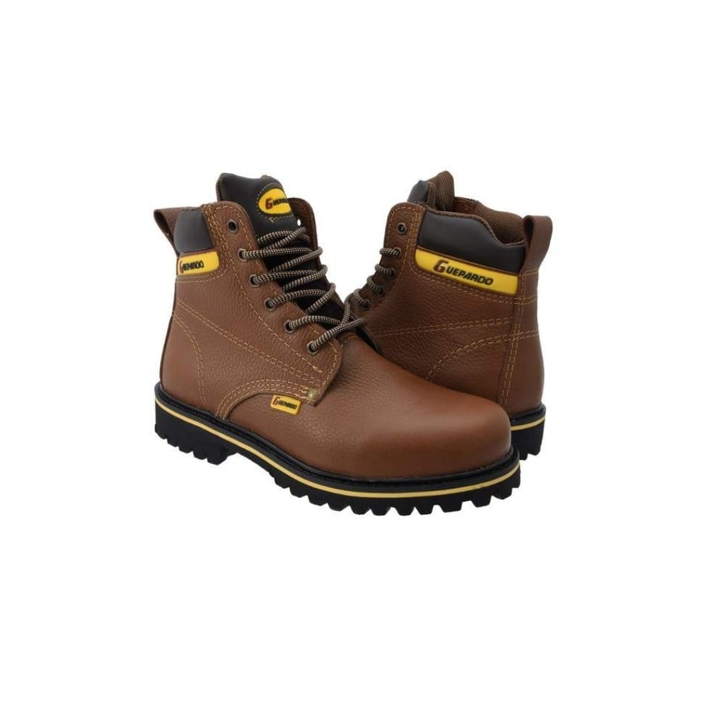 NDP-45 Brown Guepardo Short Boot Lace Up Tractor Sole