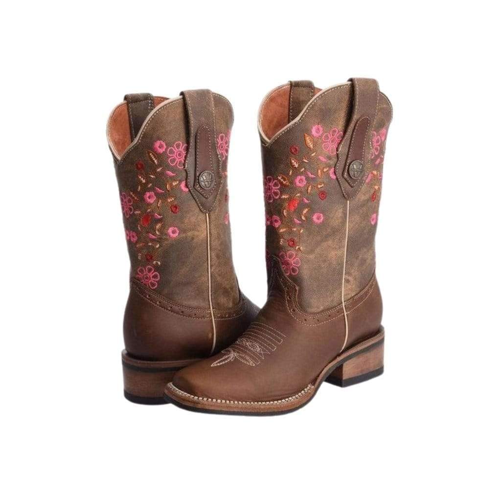 BOTAS VAQUERAS DE RODEO PARA MUJER