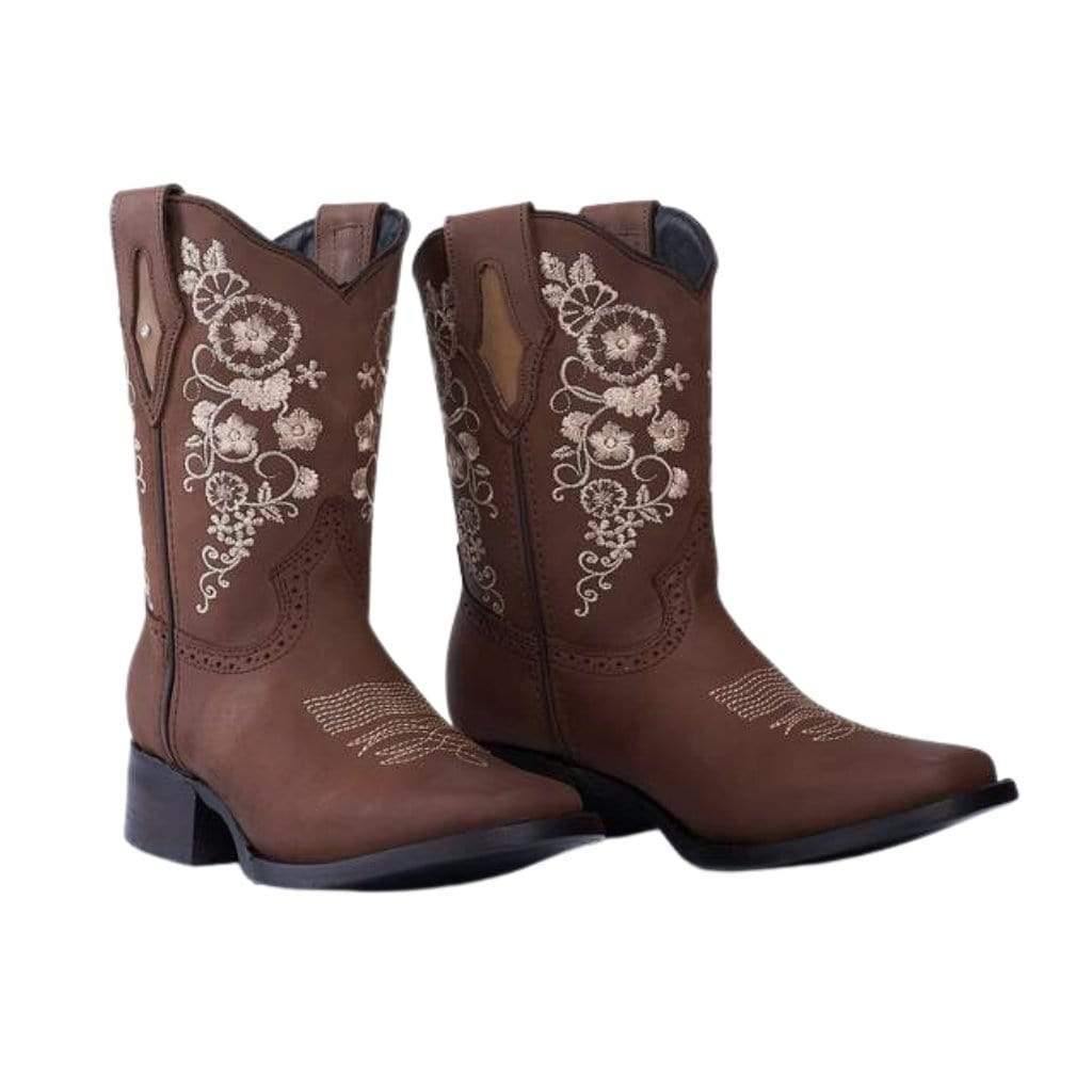 BOTAS VAQUERAS DE RODEO PARA MUJER