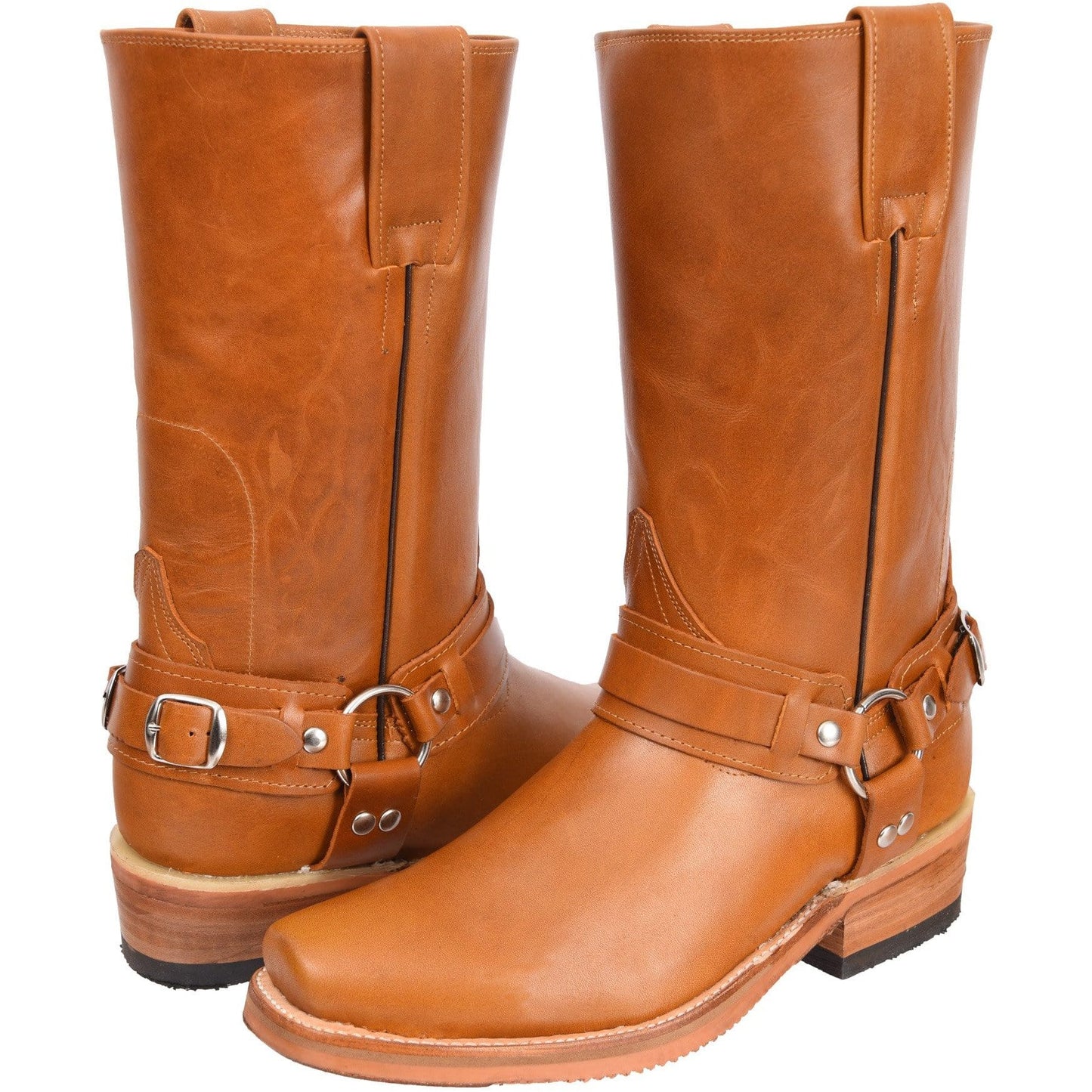 JB401 Motorcycle Boot Double Sole Honey