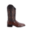 JB503 Square Toe Rodeo Boot Ostrich Original Leather Brown