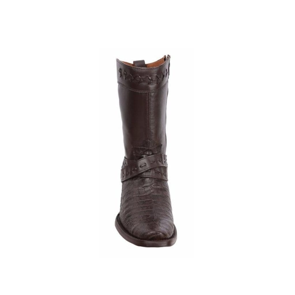 405 Caiman Casual Brown Clone Boot (WIDE EE LAST-HALF NUMBER LESS RECOMMENDED)