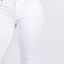 LV Women White Classic Bootcut Premium Jeans