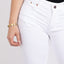 LV Women White Classic Bootcut Premium Jeans