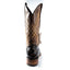 136 Brown Rodeo Boots Piraruccu Print (Width EE Wide- Half size less recommended)
