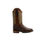 SG518 Rodeo Square Toe Boot Brown Rubber Sole