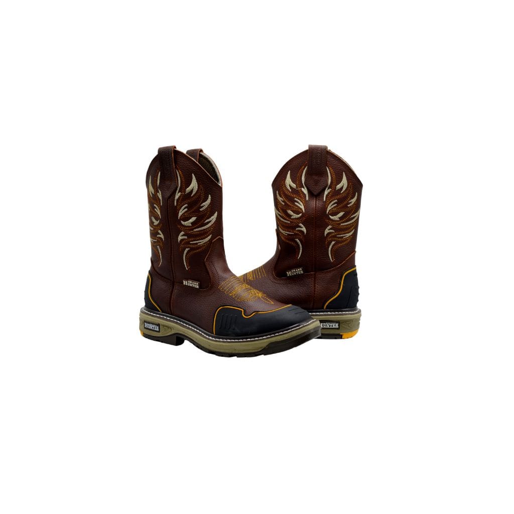 Rompe Rocas Work Boots Rubber Toe Brown